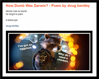 Conceptual illustration for 'How Dumb was Darwin?'.