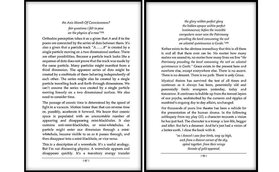 Final sample page from 'Philosophical Fragments'.